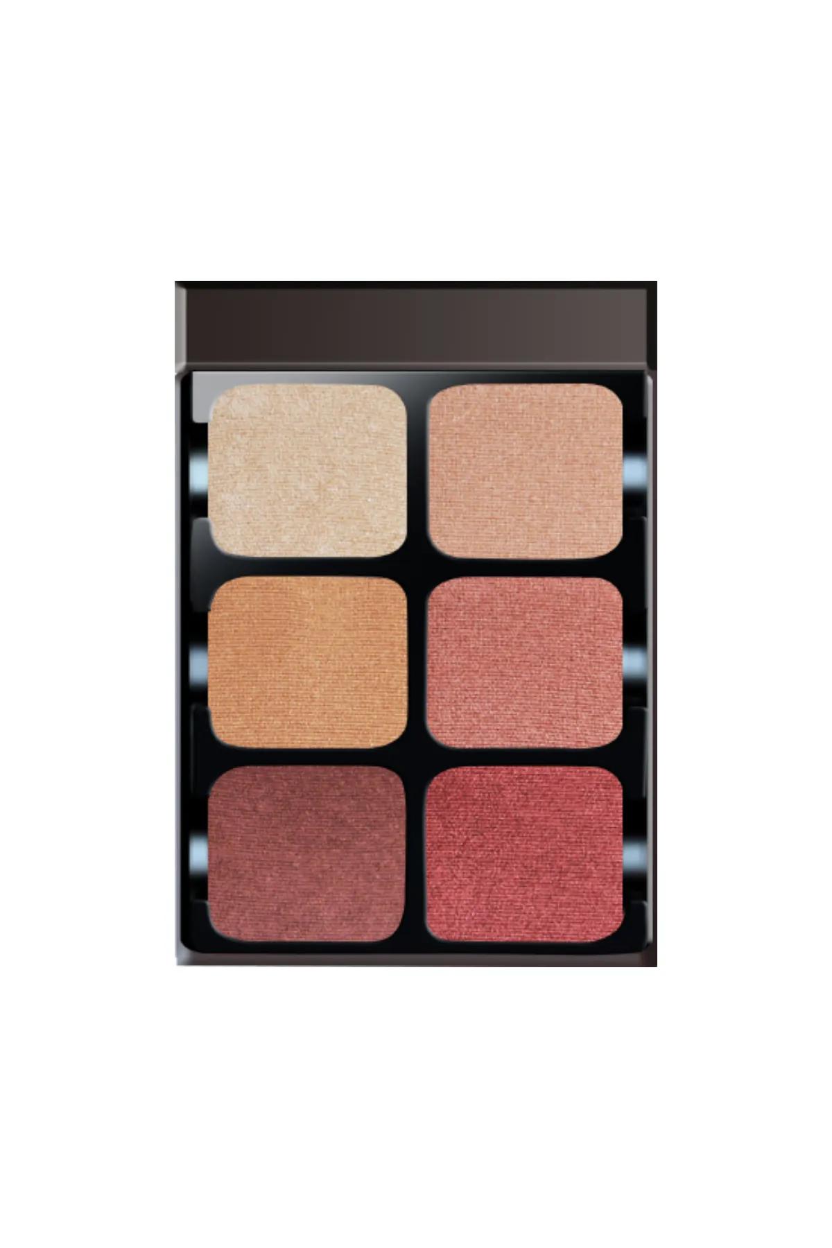 Viseart 6 Colour Eyeshadow Palette Theory V Nuance-Theory V Nuance � VPV05