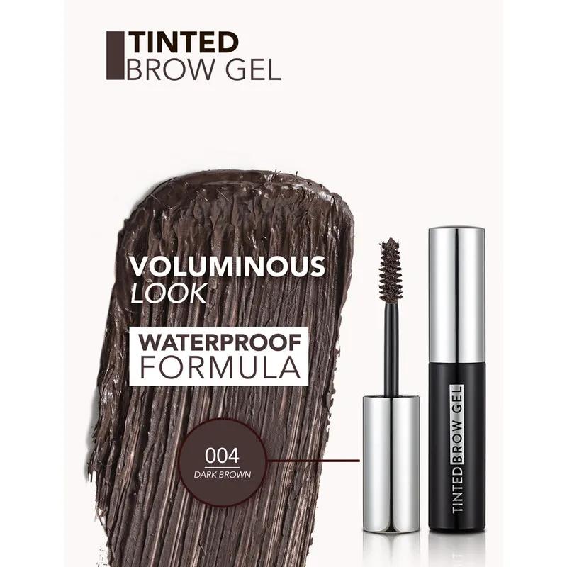 Flormar Tinted Brow Gel Mascara - 004 Dark Brown
