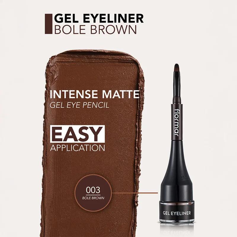 Flormar Gel Eyeliner re-formulated - 03 Bole Brown
