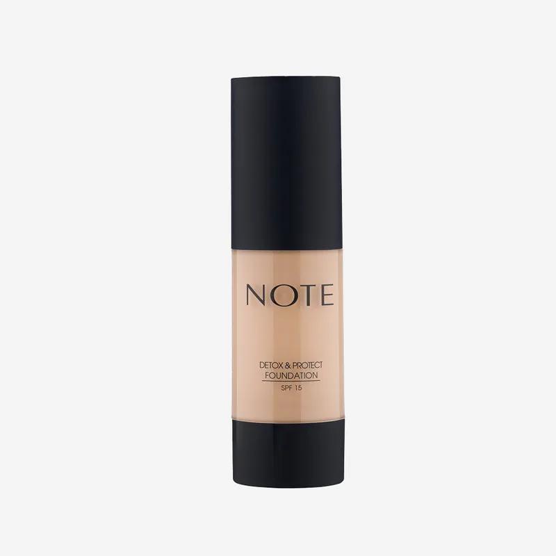 Note Detox And Protect Foundation 02 Pump - Natural Beige