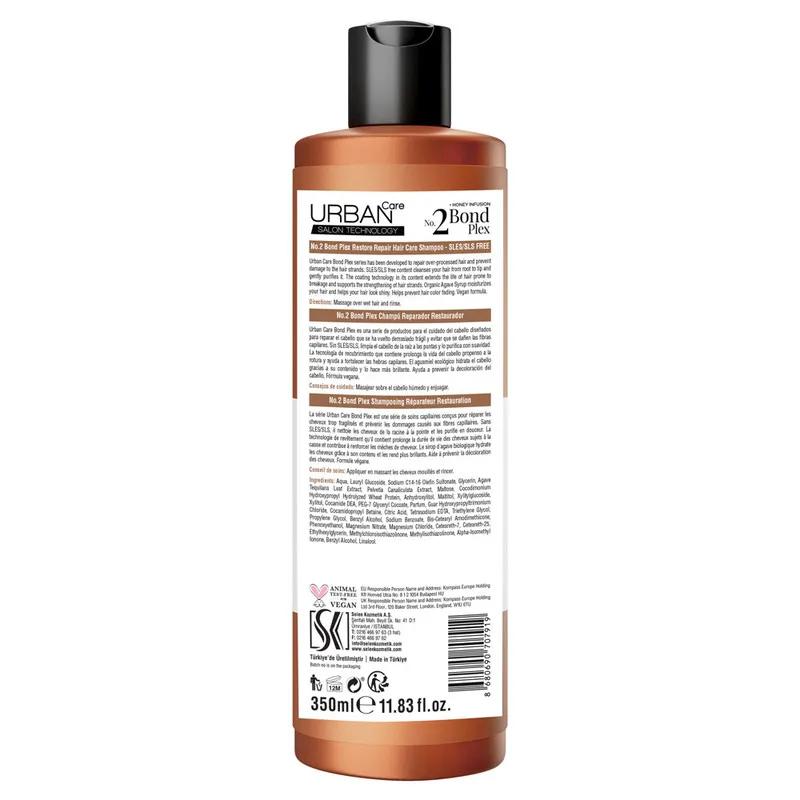 Urban Care No:2 Bond Plex Restore Repair Shampoo 350ml