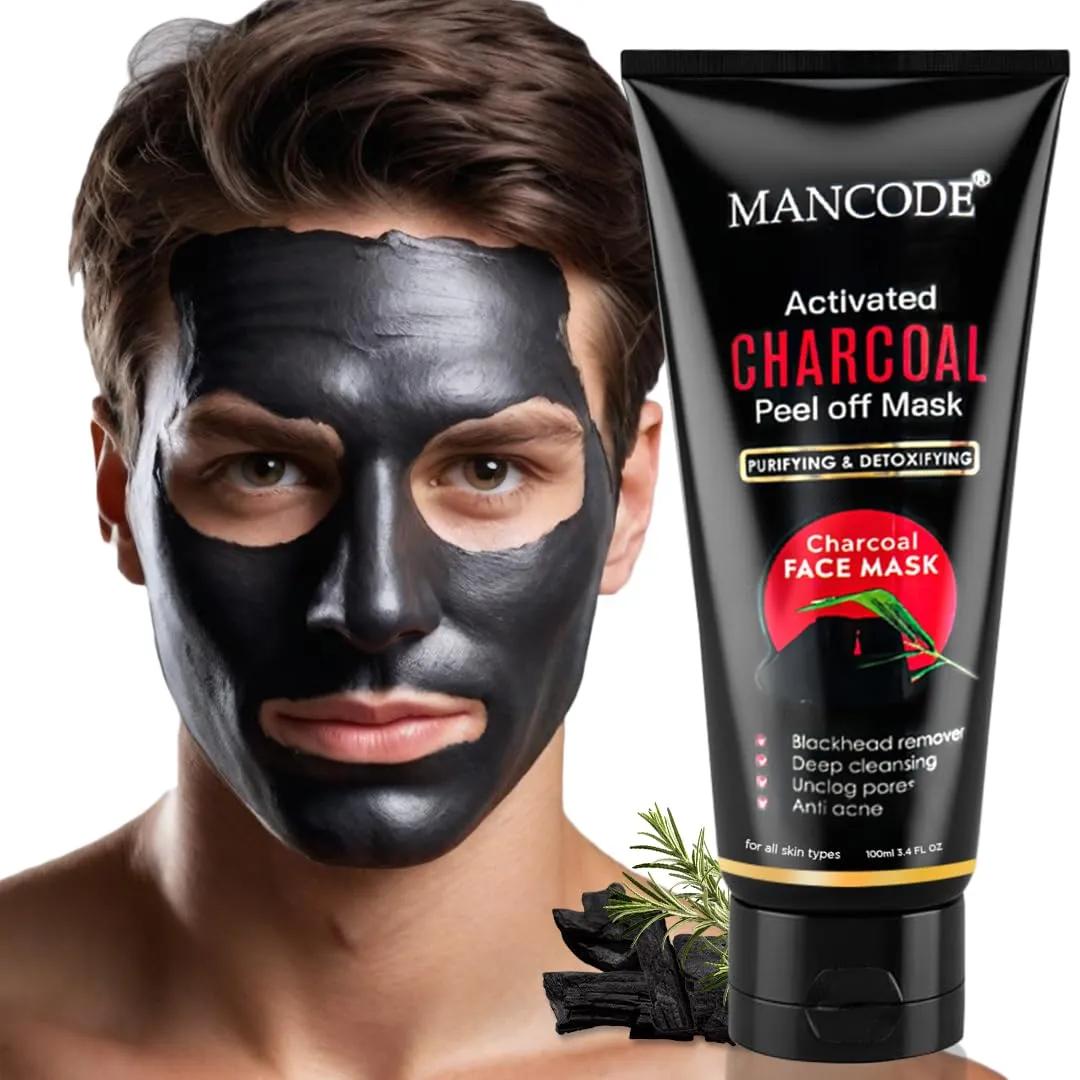 Dermacol Black Magic Detox & Pore Purifying Peel-off Mask with Activated Charcoal and Aloe Vera for Blackhead Removal