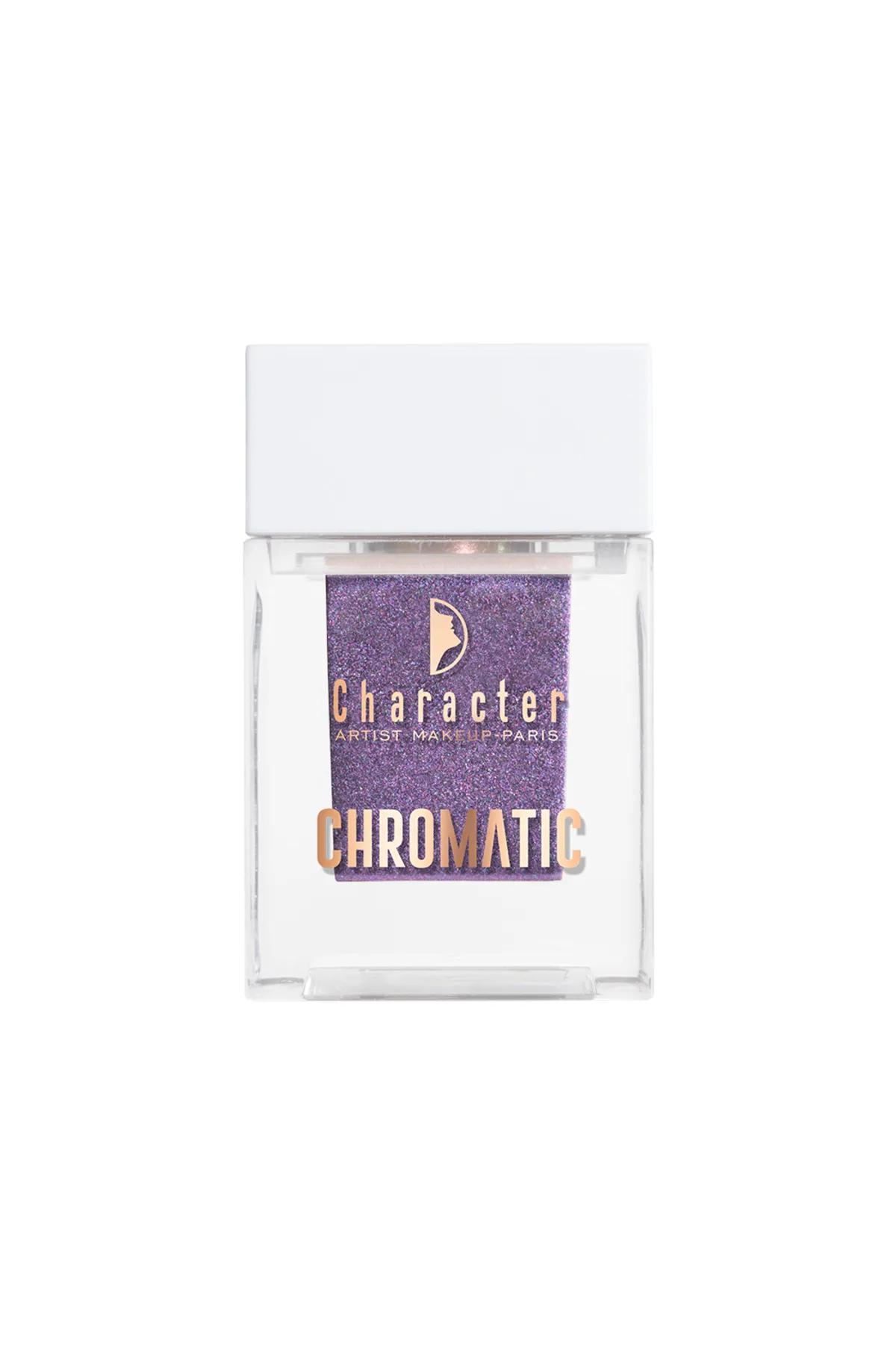 Character Chromatic Sparkling Eyeshadow Powder-Violet Gleam