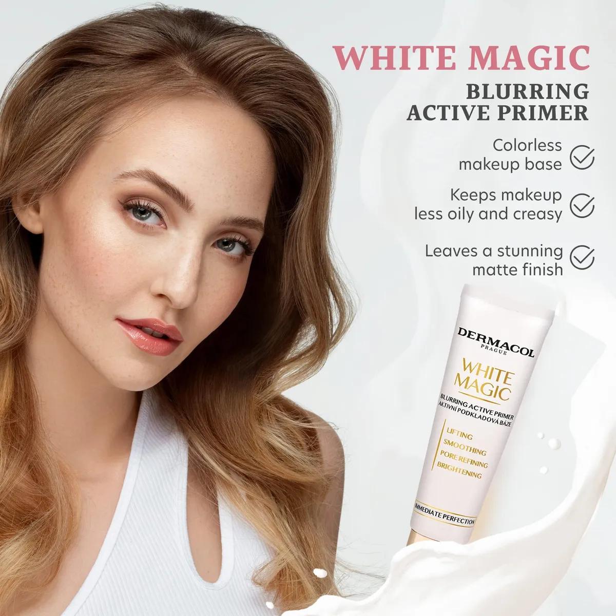 Dermacol Magic Blurring Active Primer- White