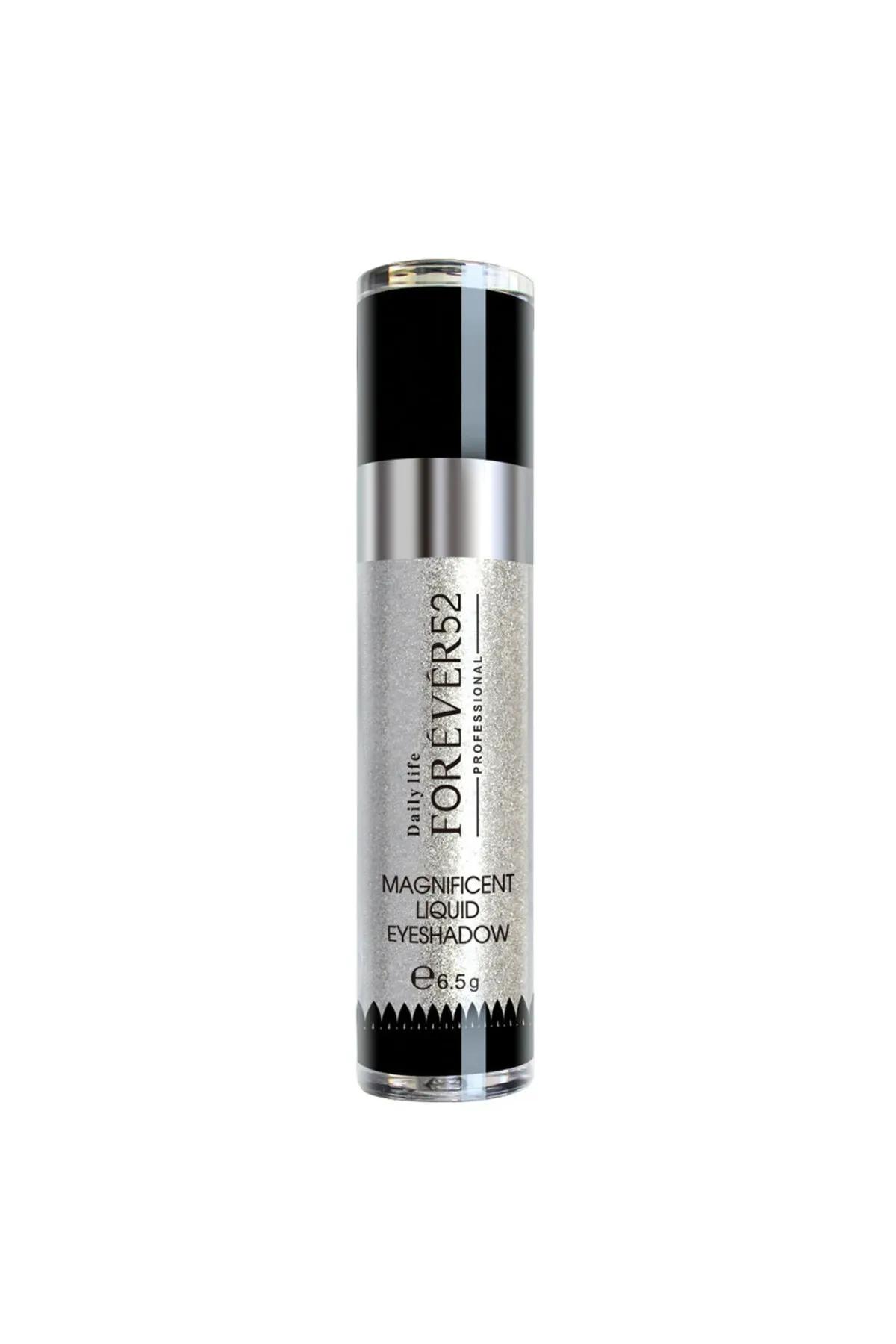 Forever52 Magnificent Liquid Eyeshadow-Silver - FLE006