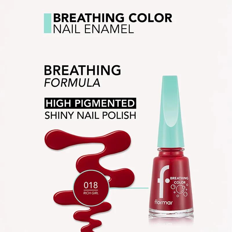 Flormar Breathing Color Nail Enamel -018