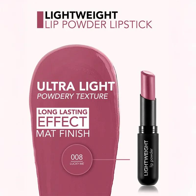 Flormar Light Weight Lip Powder LipStick  008 Lucky Me