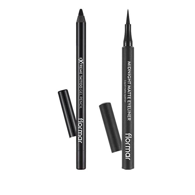 Flormar Extreme Tattoo Gel + Midnight Matte Eyeliner