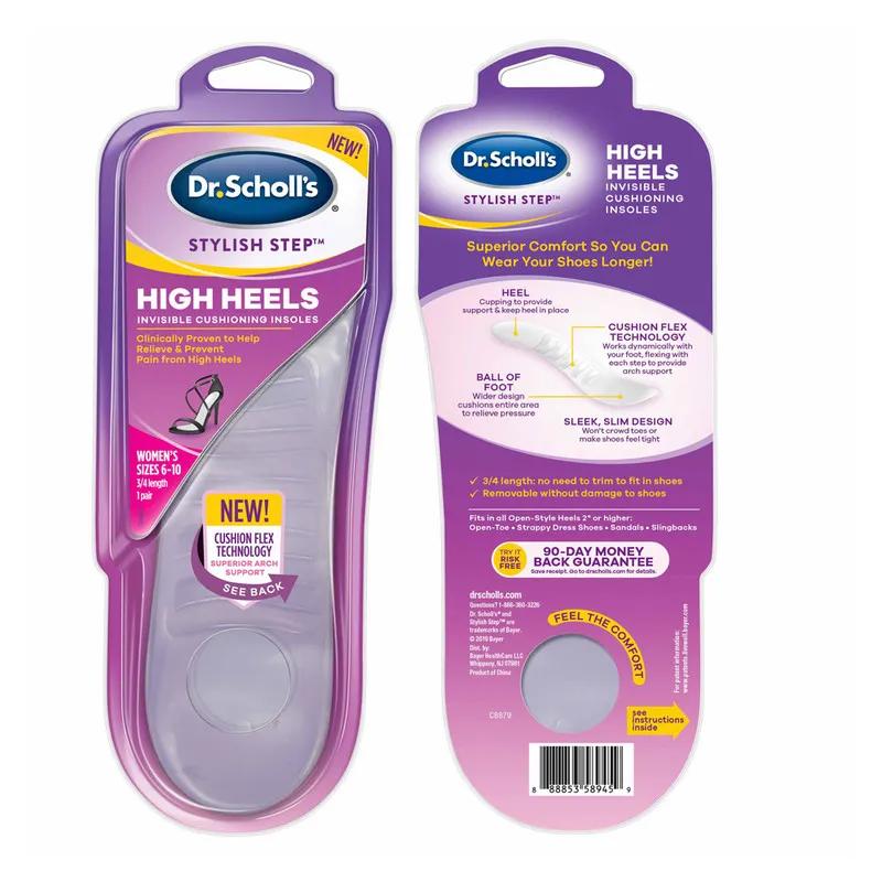 Dr.Scholl's Stylish Step High Heels Invisible Cushioning Insoles