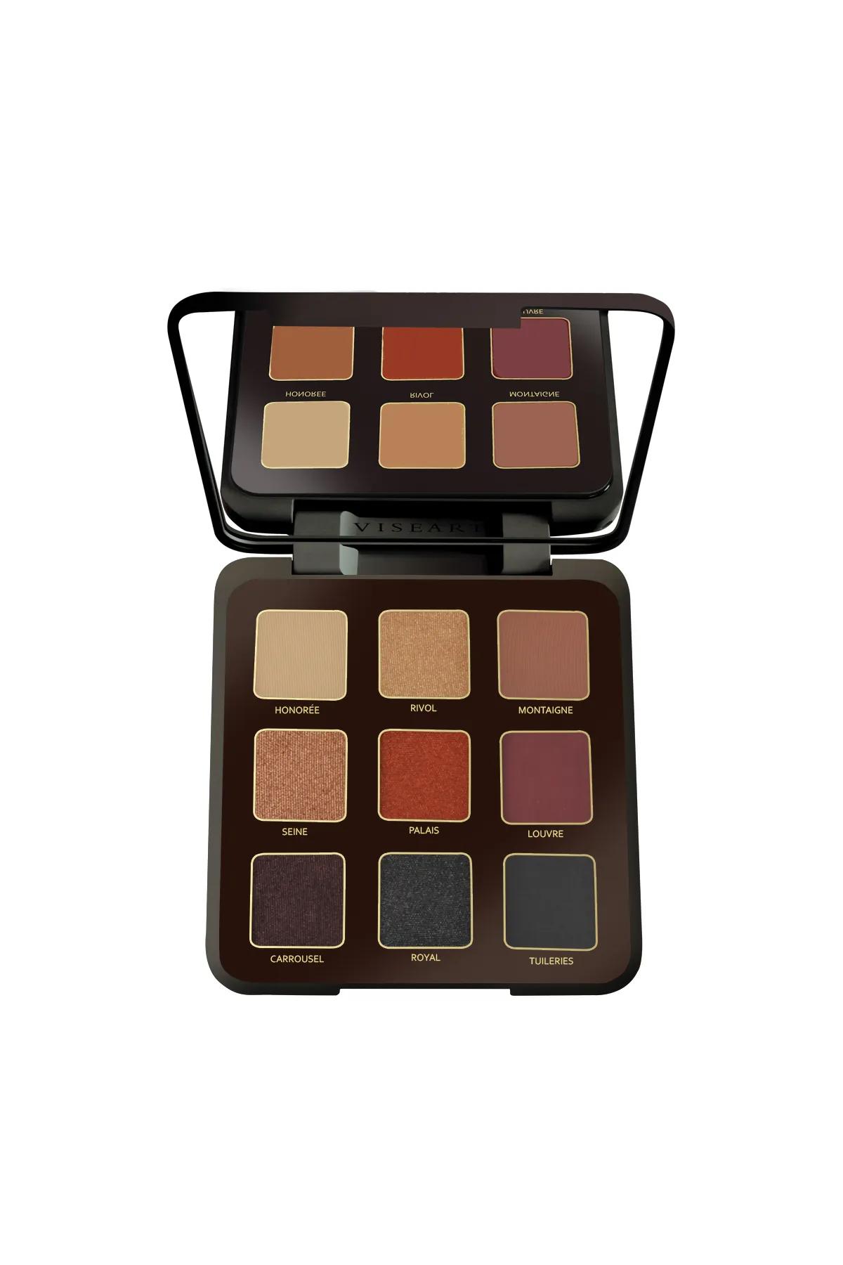 Viseart 9 Colour Eyeshadow Palette Golden Hour-Golden Hour � VCP01