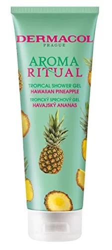 Dermacol Aroma Ritual Shower Gel - Hawaiian Pineapple 250ml - Softens and Refreshes Skin