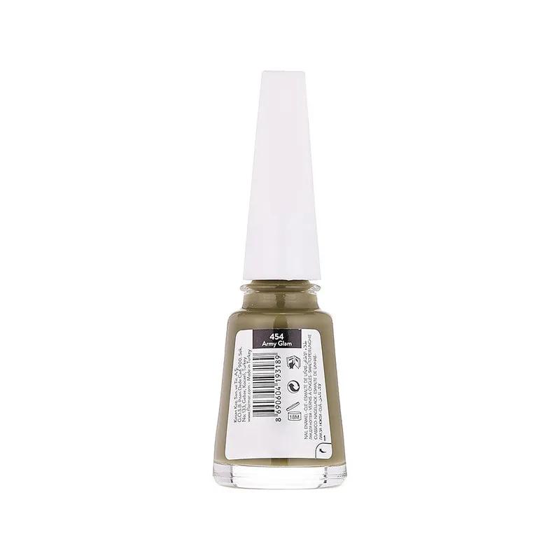 Flormar Nail Enamel - 454 Army glam
