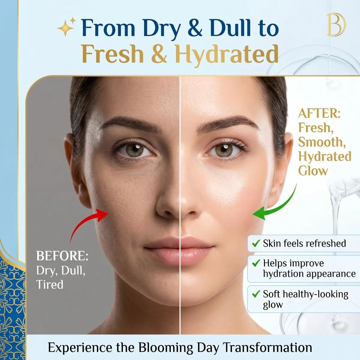 BLOOMING DAY Moisturizing and Soothing Essence Toner 150ml