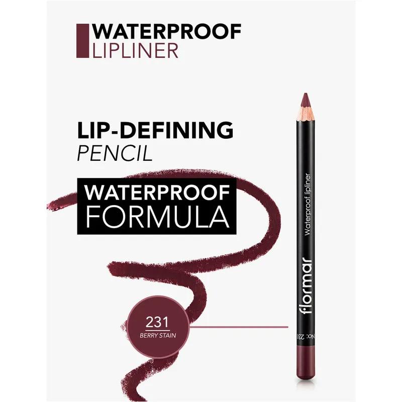 Flormar Lipliner Pencil - 231 Berry Stain