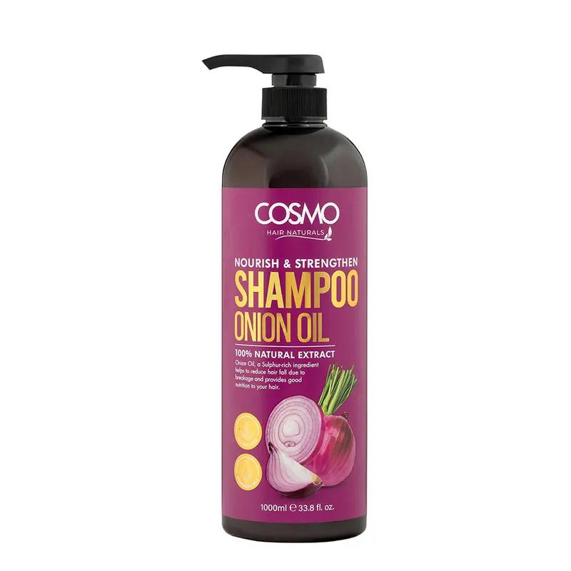 Cosmo Nourish & Strengthen Onion Oil Shampoo 100% Natural Extract - 1000Ml