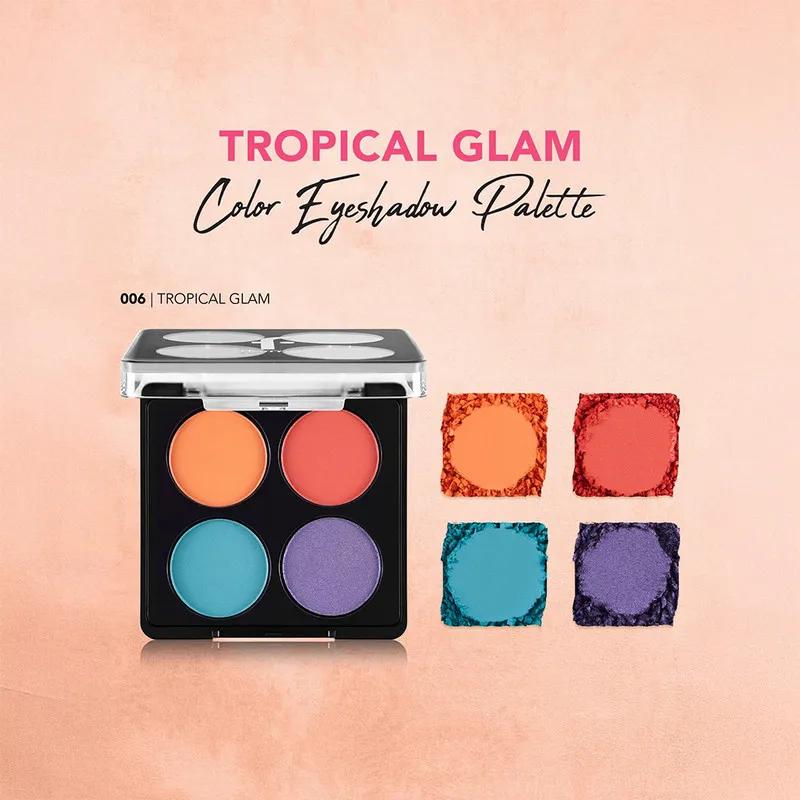Flormar NP Color Palette Eyeshadow -006 Tropical Glam