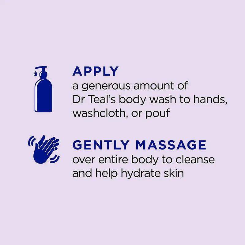 Dr Teal's Epsom Salt Body Wash - Lavender 710ml