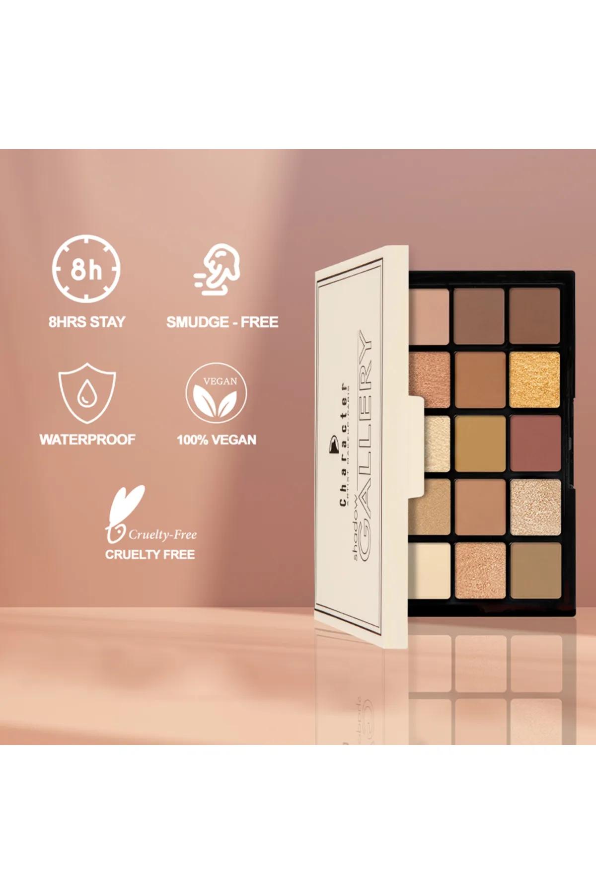 Character Shadow Gallery 20 Color Eyeshadow Palette-SGE004