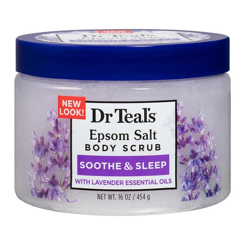Dr Teal's Epsom Salt Body Scrub - Lavender  454g