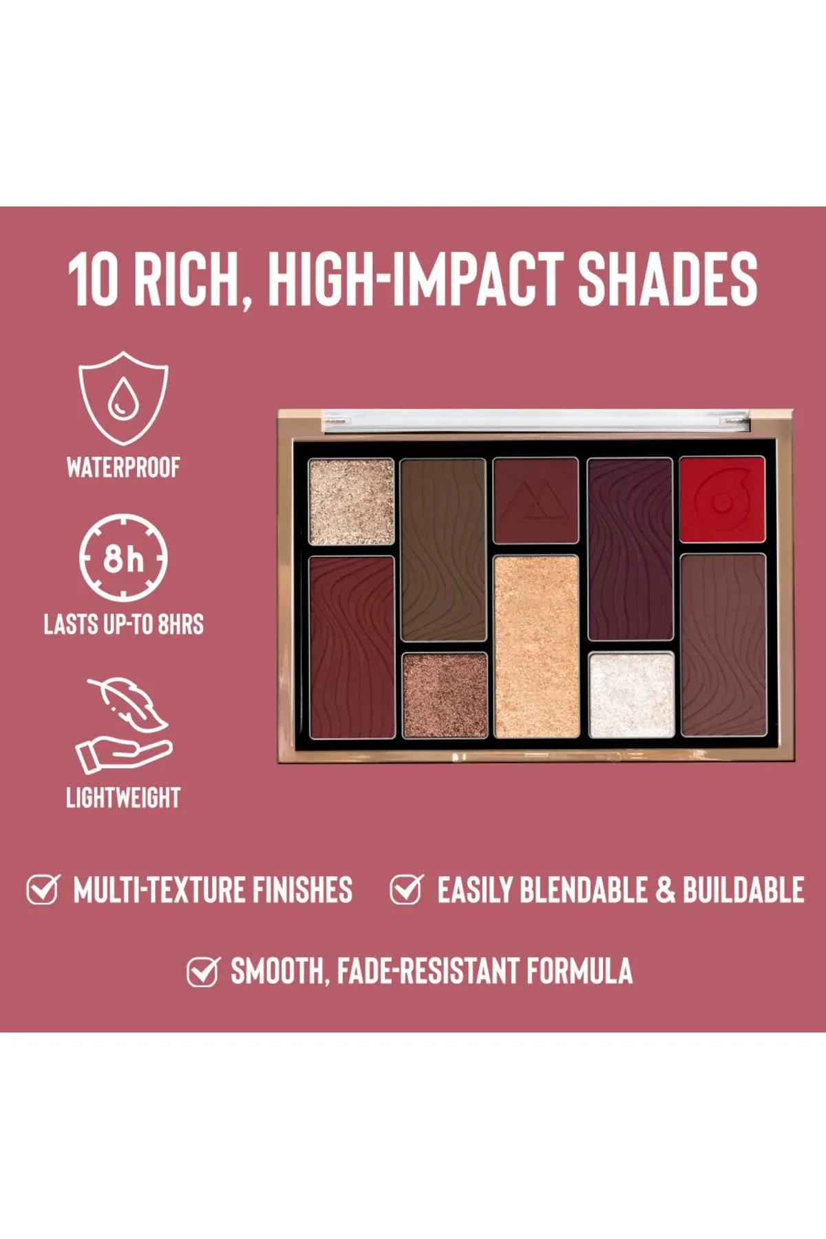 Character 10 Color Eyeshadow Palette-CEP004