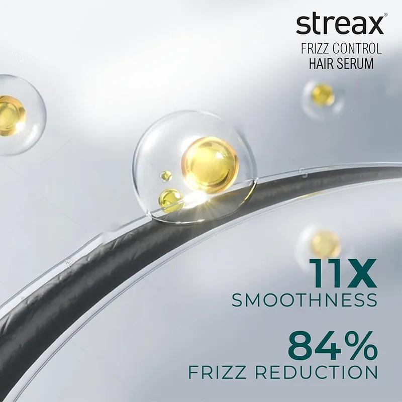 Streax Frizz Control Hair Serum 100Ml
