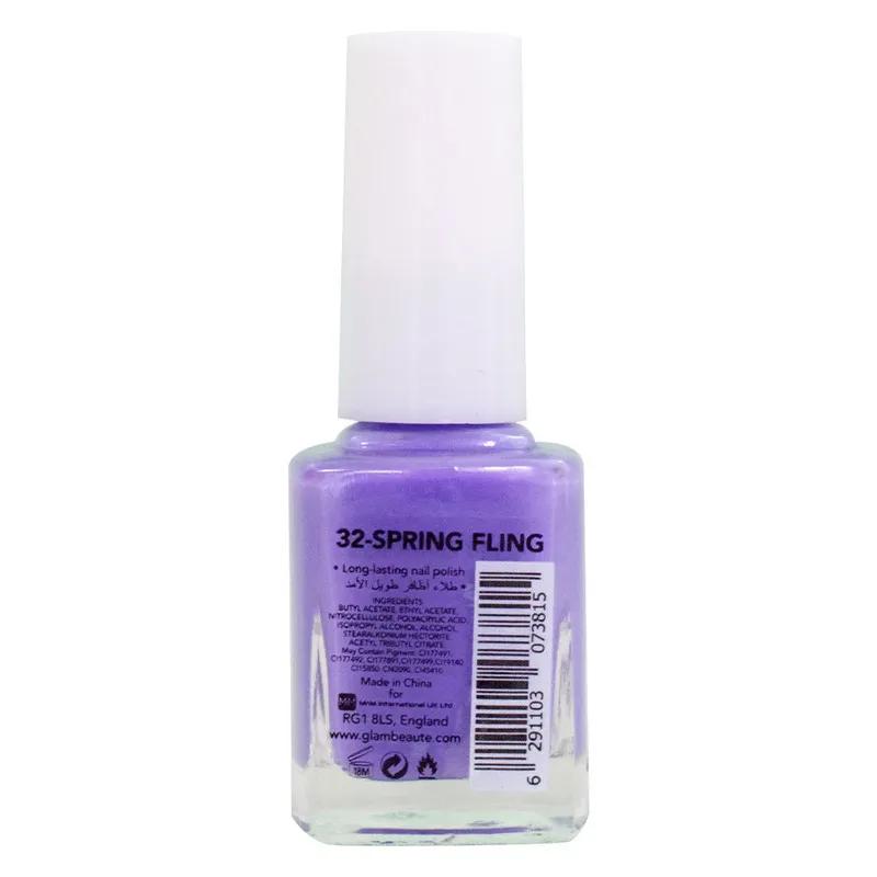 GlamBeaute Nail Enamel 32 - Spring Fling