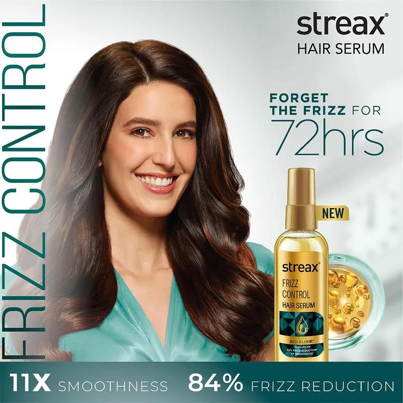 Streax Frizz Control Hair Serum 100Ml