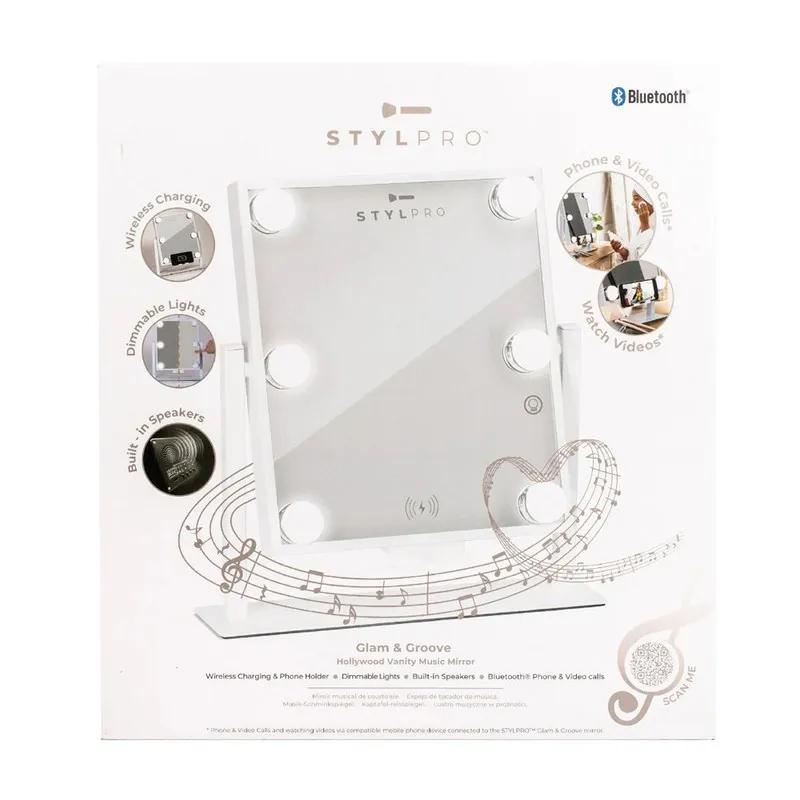 Stylpro Glam & Groove Hollywood Vanity Music Mirror - OCP20