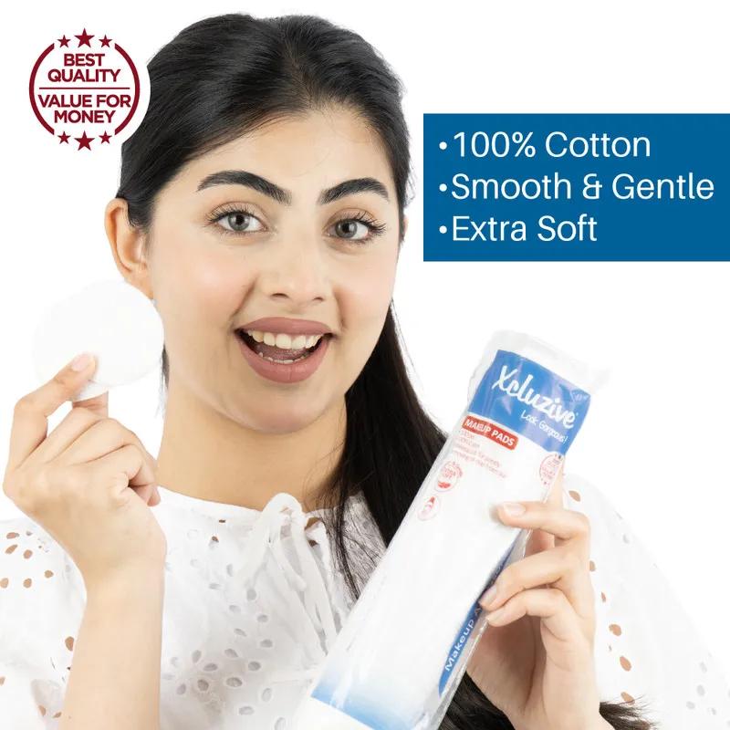 Xcluzive Round Cotton Pads 100 Pcs