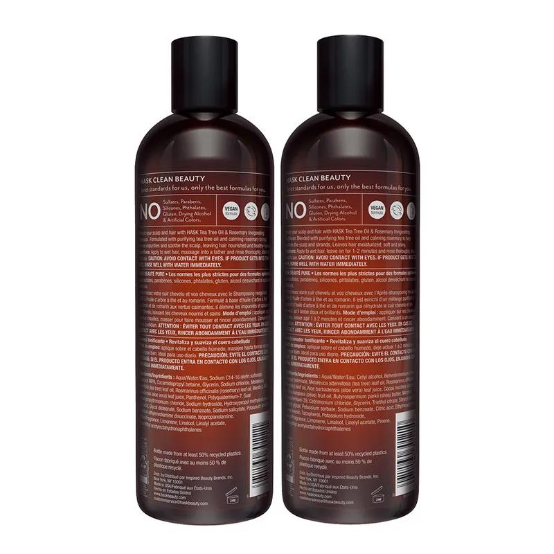 Hask Tea Tree Oil & Rosemary Shampoo 355ml + Conditioner 355ml Value pack