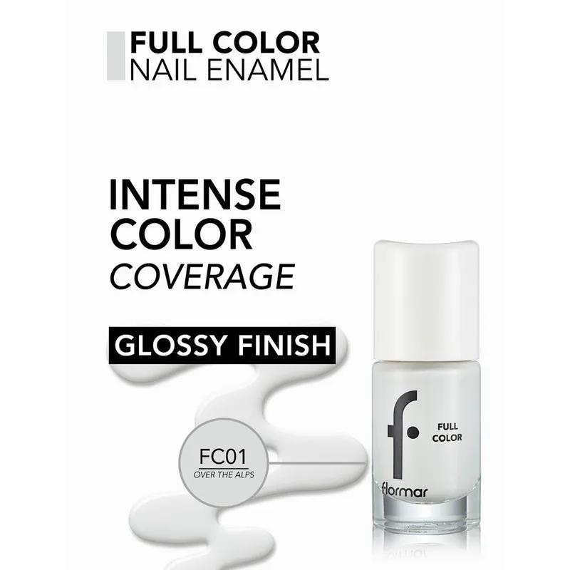 Flormar Full Color Nail Enamel - FC01 Over the Alps