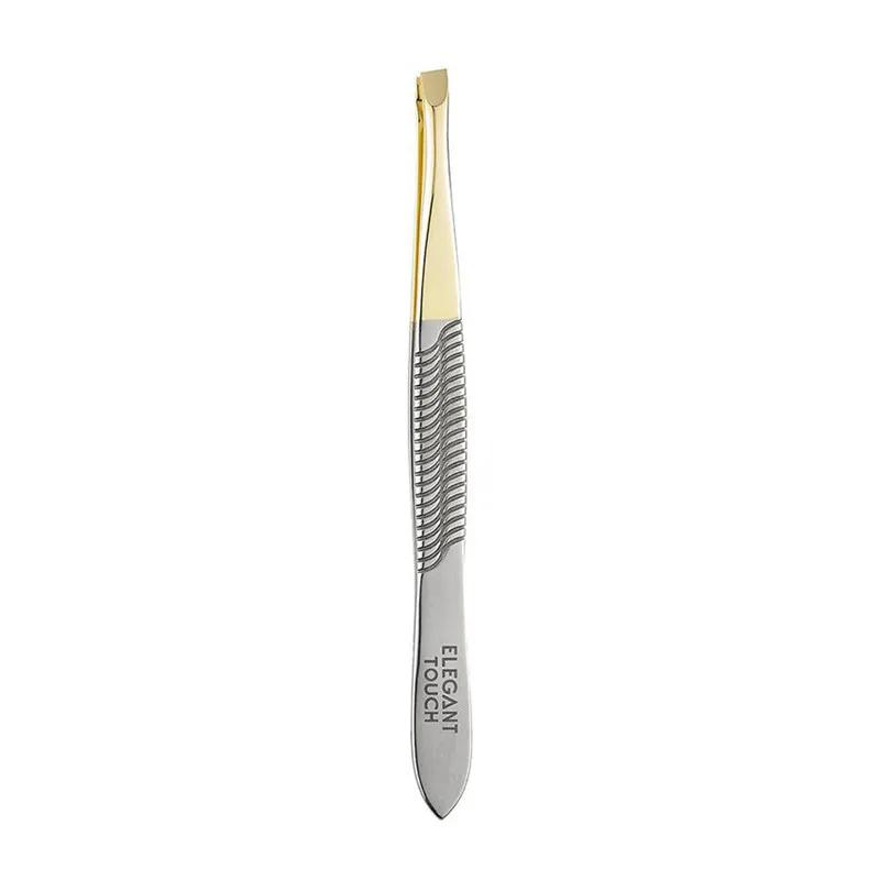 Elegant Touch Gold Tip Tweezer (slanted end)