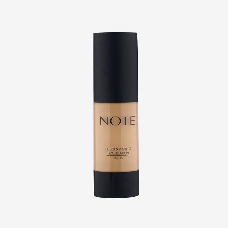 Note Detox And Protect Foundation 03 Pump - Medium Beige