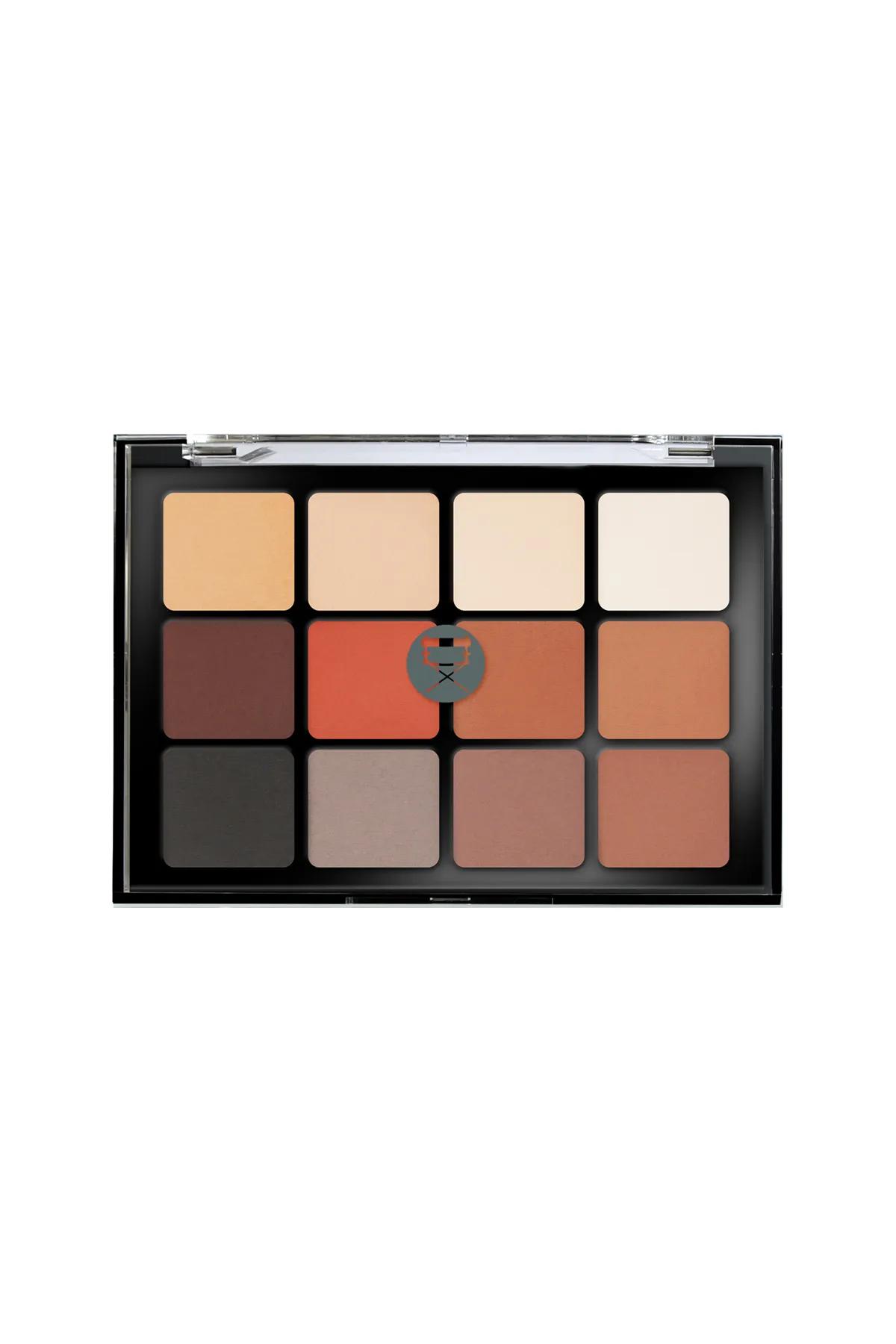 Viseart 12 Color Eyeshadow Palette Neutral Matte-Neutral Matte � VPE01