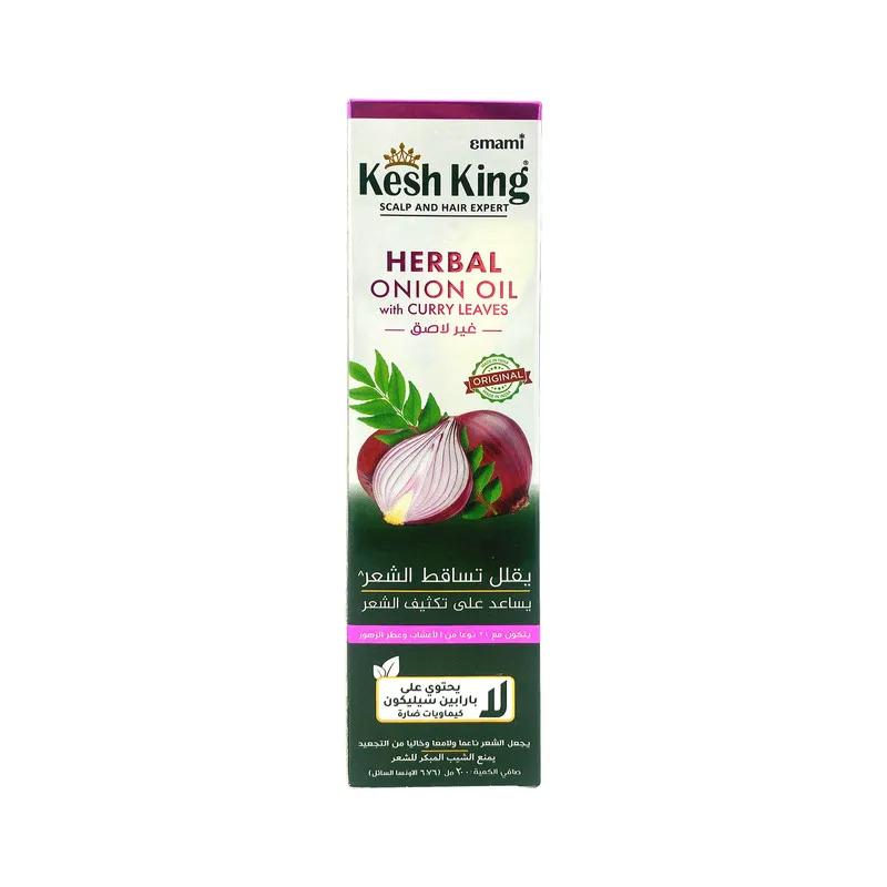 Kesh King Scalp and Hair Expert Onion Oil with Curry Leaves 200Ml