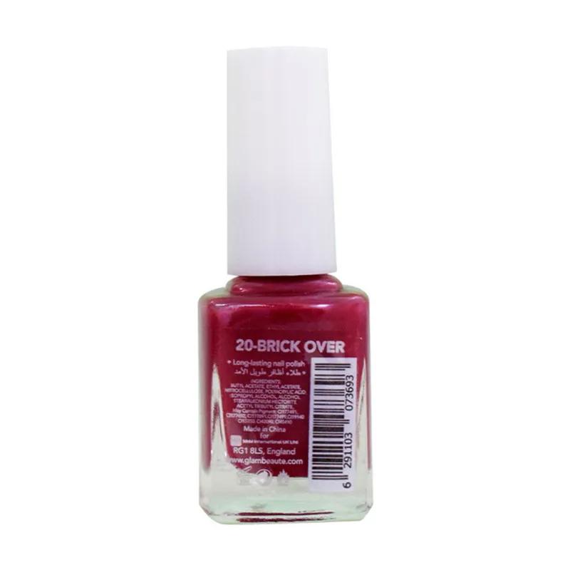 GlamBeaute Nail Enamel 20 - Brick Over