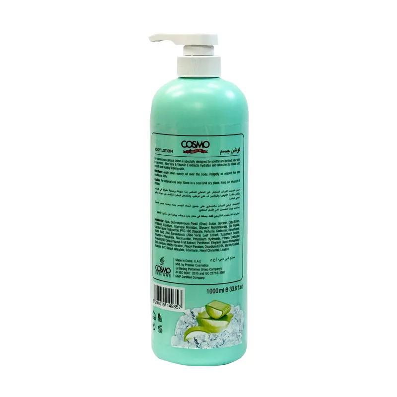 Cosmo Cooling & Soothing Body Lotion Aloevera 1000 ml