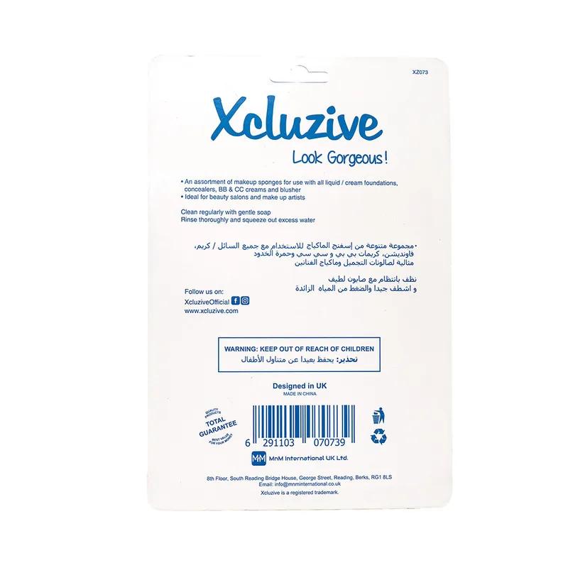 Xcluzive Makeup Sponges Assorted 24`S*