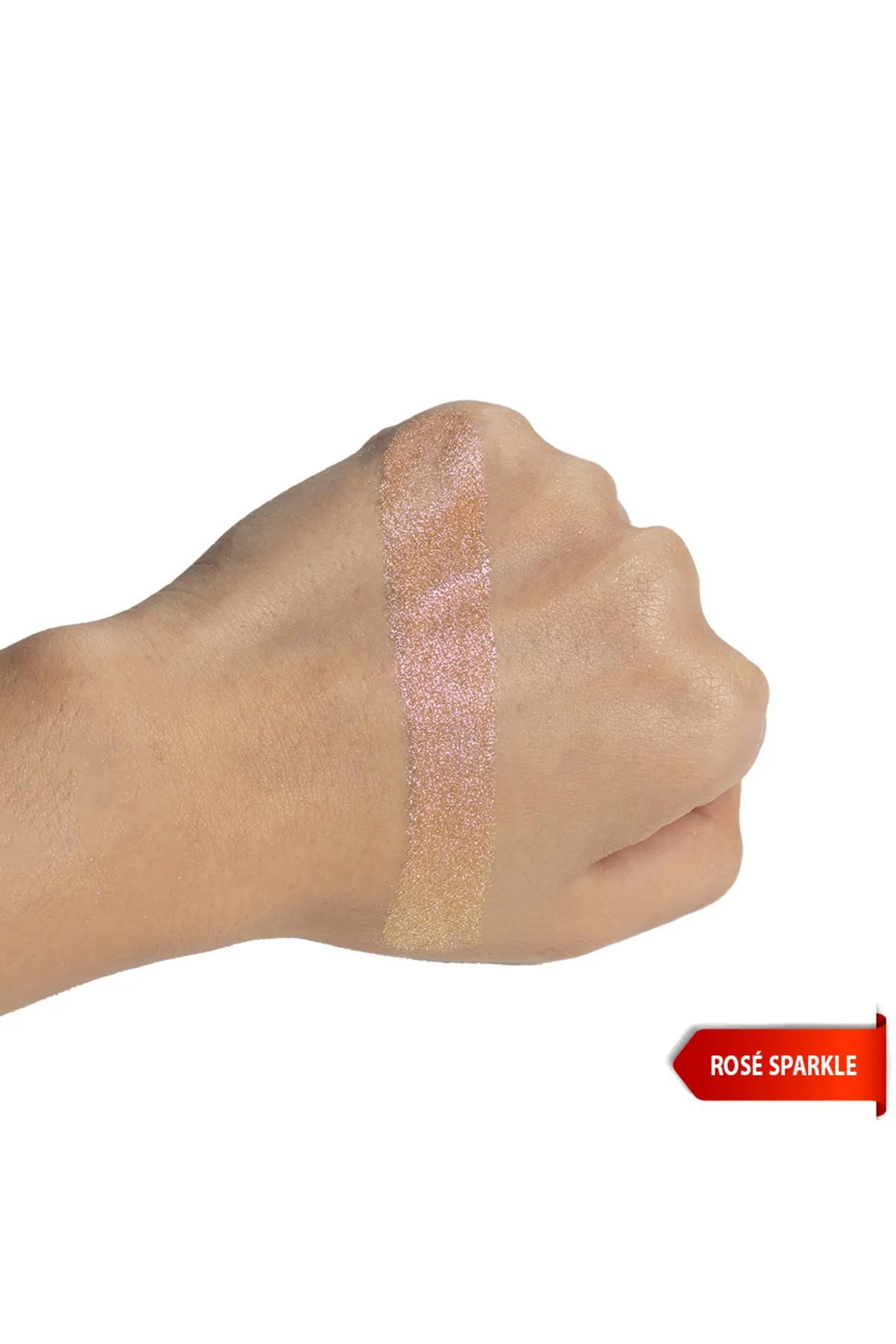 Character Chromatic Sparkling Eyeshadow Powder-Rose Sparkle