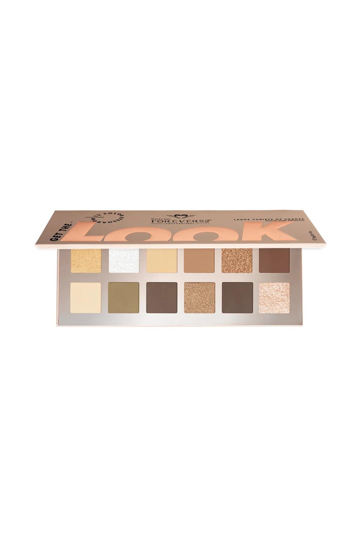 Forever52 Get The Look 12 Color Eyeshadow Palette