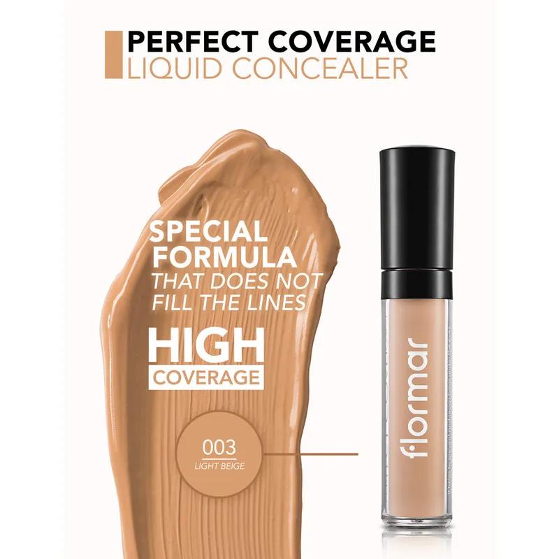 Flormar Perfect Coverage Concealer - 03 Light Beige