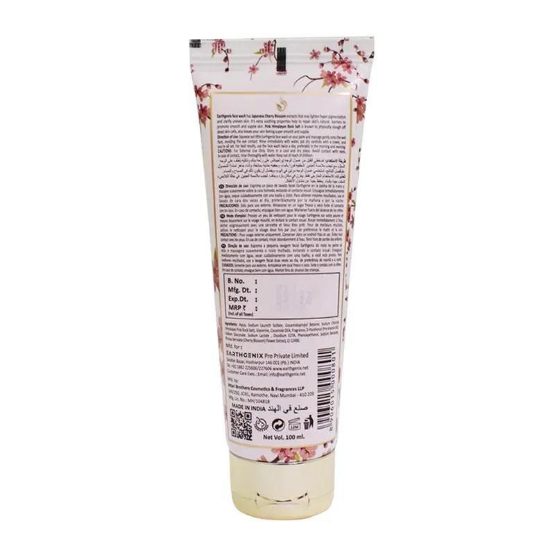 Earthgenix Japanese Cherry Blossom Face wash 100Ml