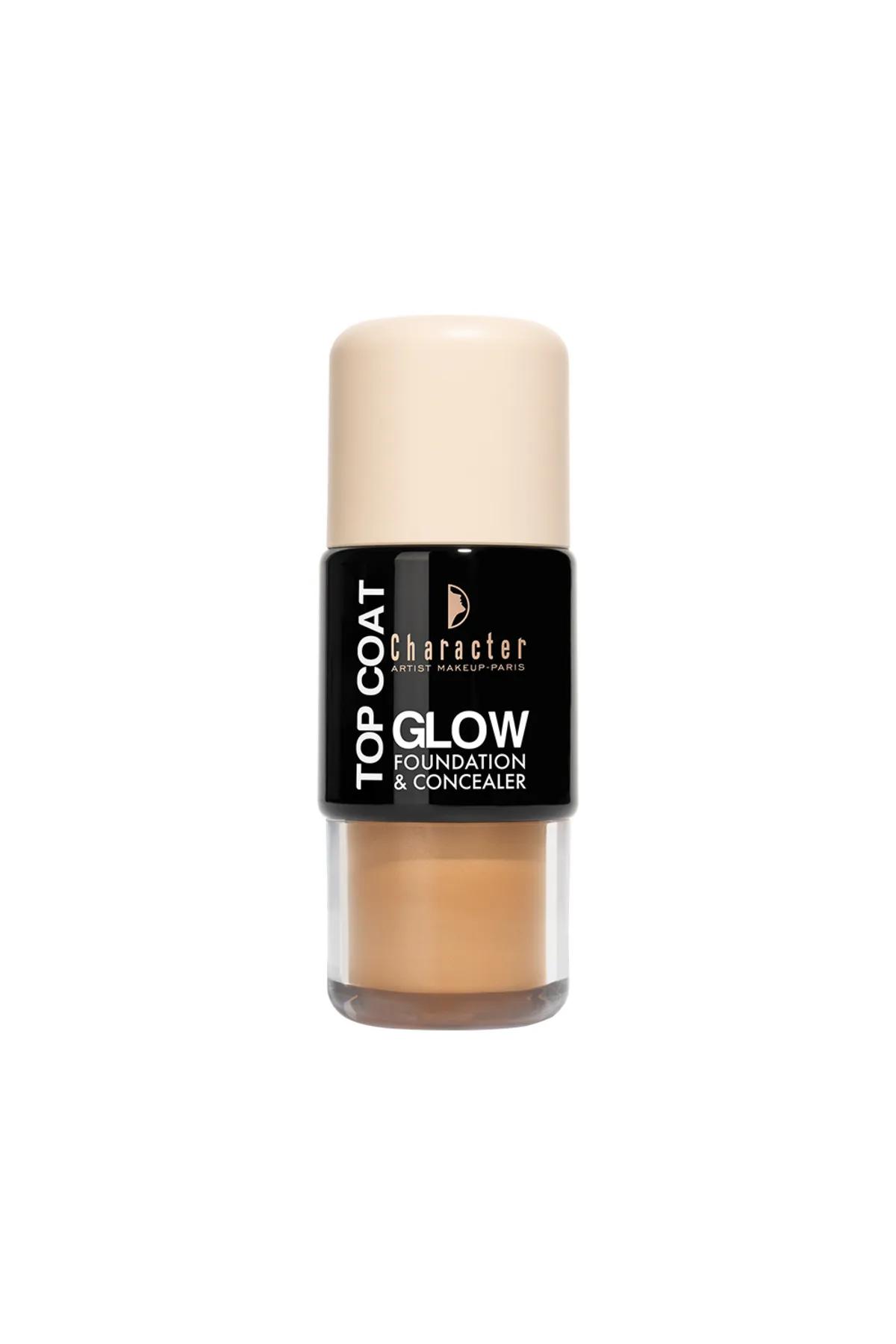 Character Top Coat Glow Foundation and Concealer-Bronze Tan