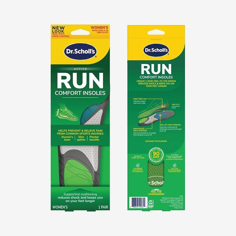 Dr.Scholl's Run Active Comfort Insoles Men's 1Pair