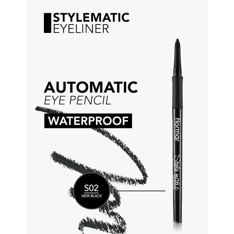 Flormar Style Matic Eye Liner - 02 New Black