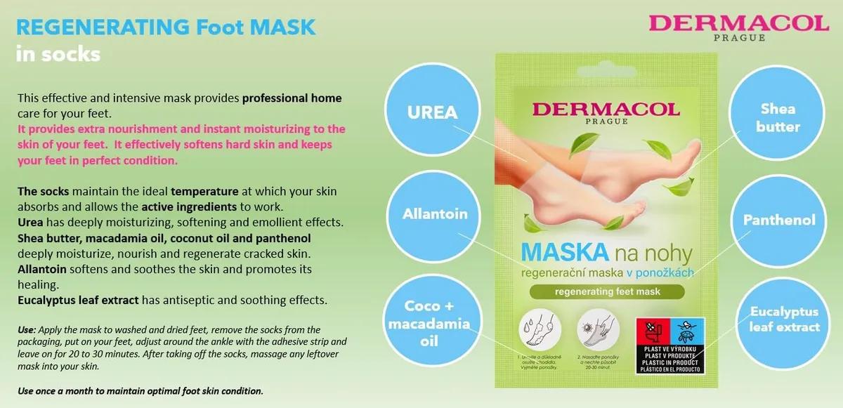 Dermacol Regenerating Feet Mask Socks