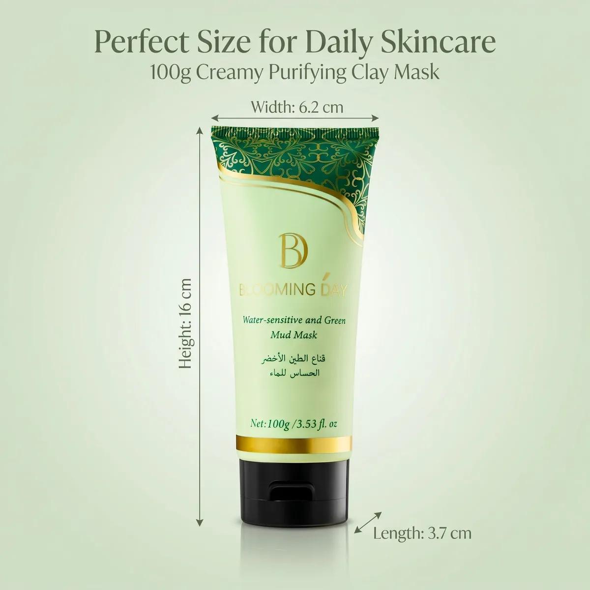 Blooming Day Water-sensitive and Green Mud Mask 100gm Clay Mask