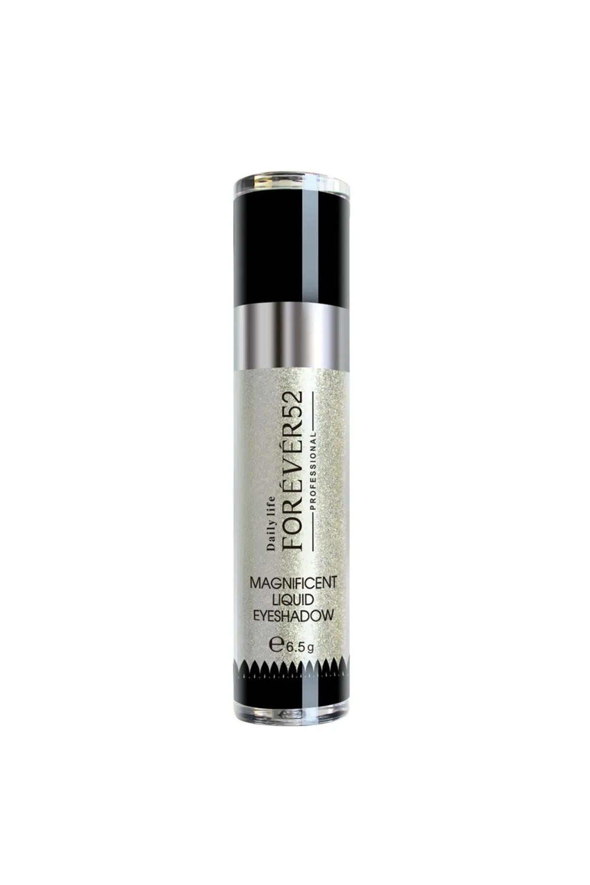 Forever52 Magnificent Liquid Eyeshadow-White silver - FLE005