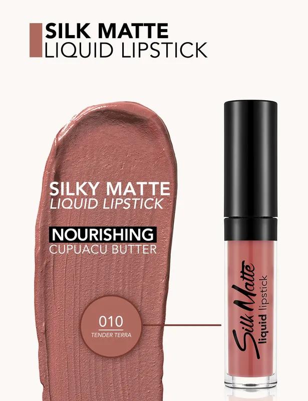 Flormar Silk Matte Liquid Lipstick - 10 Tender Terra