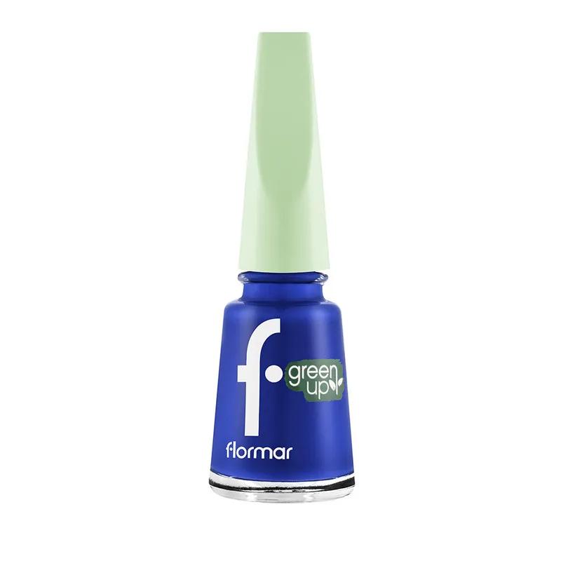 Flormar NP Green Up Nail Enamel - 021 Blue Night Reflection New